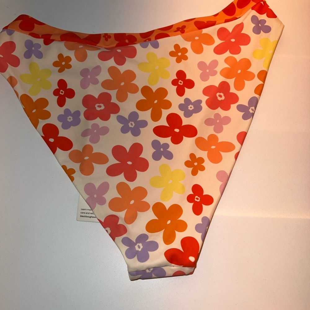 Blackbough Floral Bikini - Red, Orange, Pink - Picture 6 of 9
